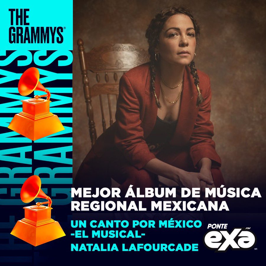 Natalia Lafourcade gana el Grammy 2023 por Mejor Álbum Regional